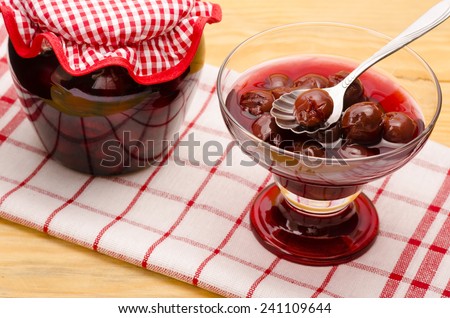 Cherry stewed fruit