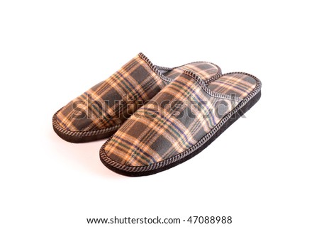 Checked Slippers