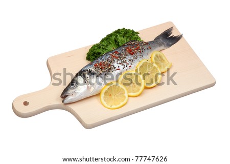  Bass Fish on Fresh Sea Bass Fish Stock Photo 77747626   Shutterstock