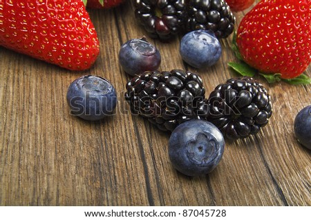 Berry Mix on the table
