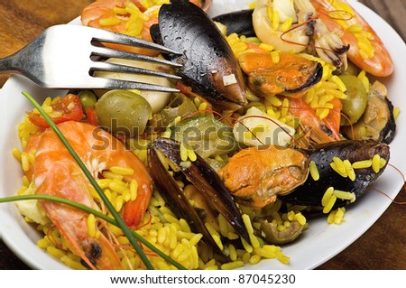 Rice And Seafood