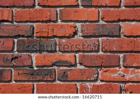 Old Brick and Mortar Wall