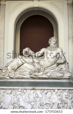 Classical Greek marble sculpture in Vatican