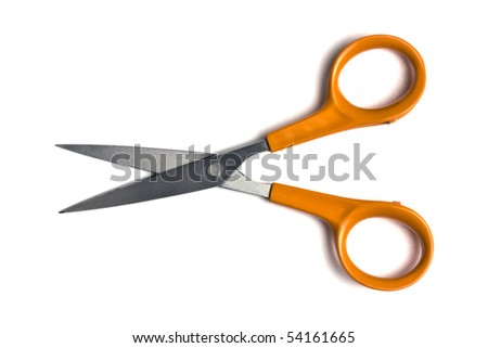 Orange Scissors