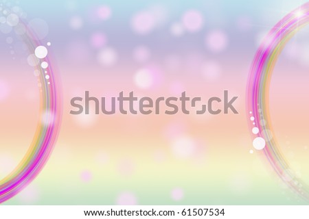 Beautiful abstract light background of rainbow lines