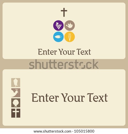 First Communion or Confirmation invitation card First Communion or Confirmation invitation card