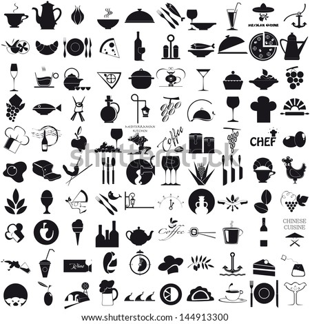 Icons For The Gastronomy