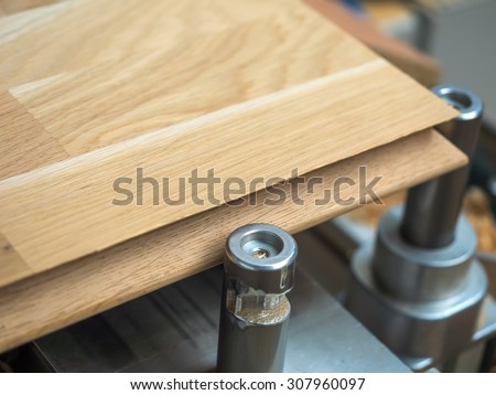 Production of oak wood furniture