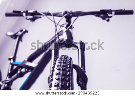 details bike front wheel tire steering wheel