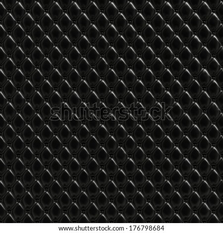 Black padding seamless texture