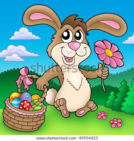 easter bunny pictures to colour. cute easter bunny pictures to