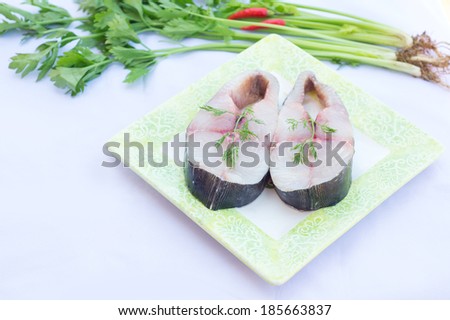 fillets of mackerel with tomatoes