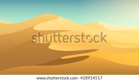 Desert dunes background
