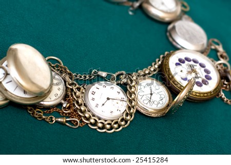 Ancient wrist watch which