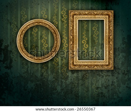 gold antique frame