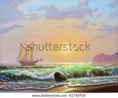 Painting Sailboat