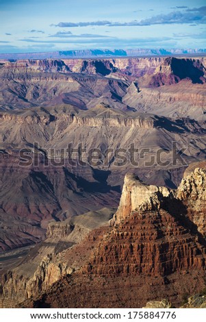 Grand Canyon in complementary colors