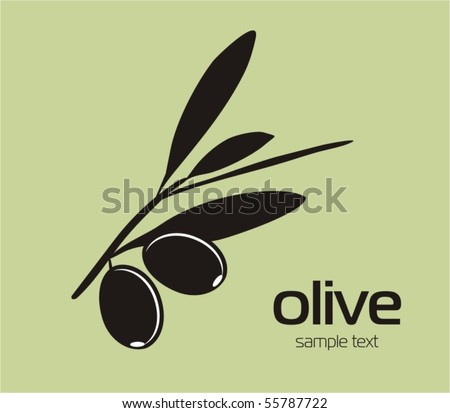 Black Olives Stock Vector Illustration 55787722 : Shutterstock