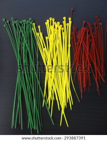 plastic zip cable ties