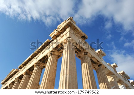 Temple of Parthenon, Athens, Greece