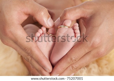 Baby Heart Feet