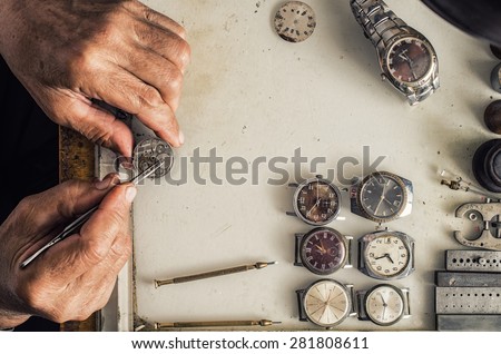 Repair of mechanical watches