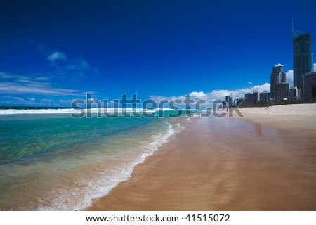 gold coast beach australia. Paradise each, Gold Coast