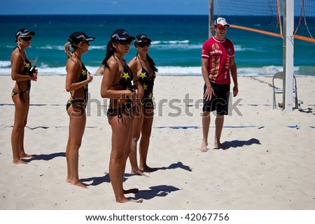 gold coast beaches australia. stock photo : GOLD COAST,