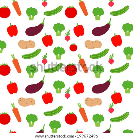 vegetable pattern
