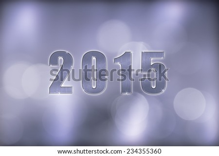 background new year`s eve dream in silver