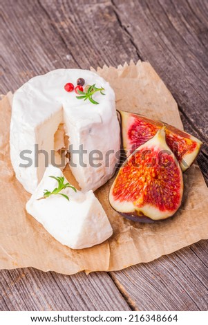 Well ripened goat cheese