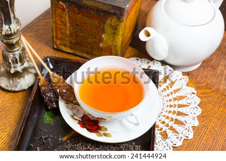 Delicious indian tea