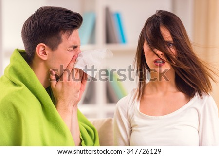 Disease. A young woman helps cure his friend at home
