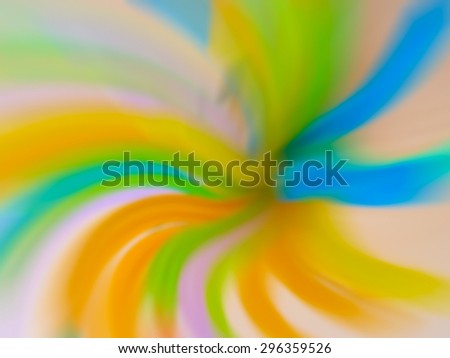 abstract colorful twist line