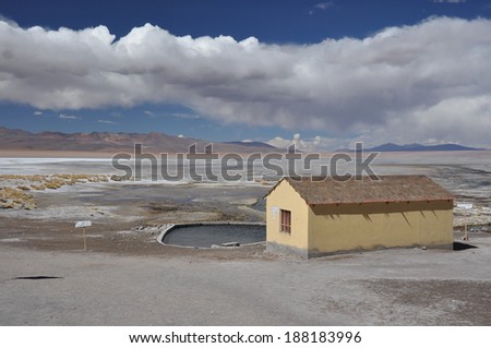 Thermal bath / Springs in pure nature, Sur Lipez, Bolivia