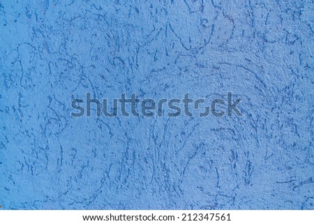 blue  cement sidewalk wall