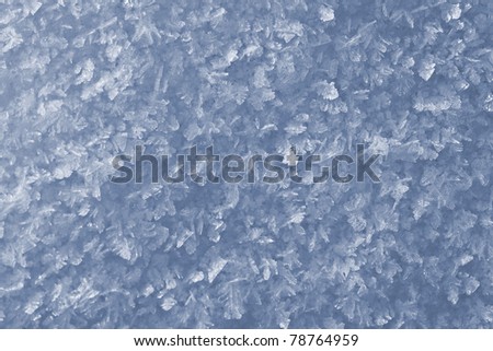 macro snow crystal textures, background