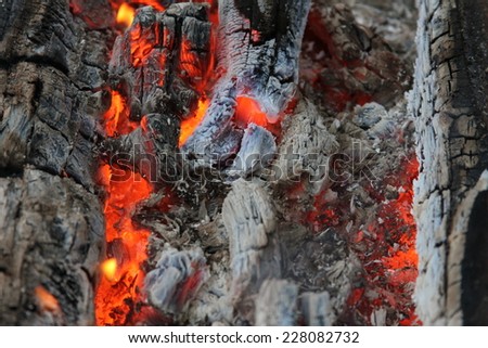embers , fire, ashes , texture