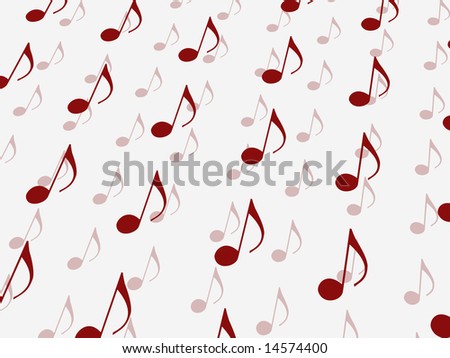 Music wall paper - This nice harmonic 3d note wallpaper is made as a background for publishers.