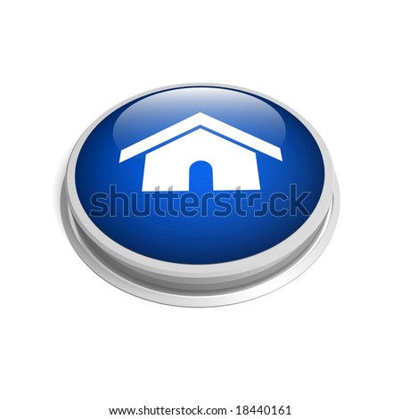 Home Button Blue