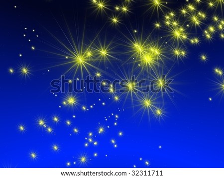 Star Background on Yellow Star Sky Background Stock Photo 32311711   Shutterstock