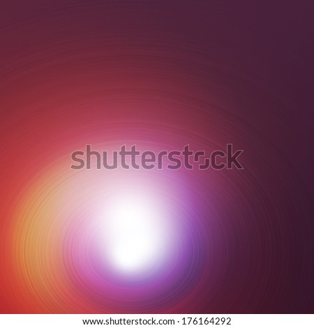 Abstract image of light in tunnel at twilight.