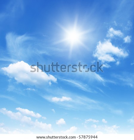 Sun Blue Sky