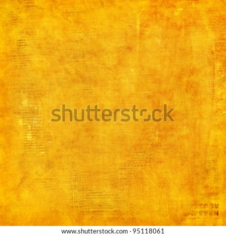 Grunge yellow background.