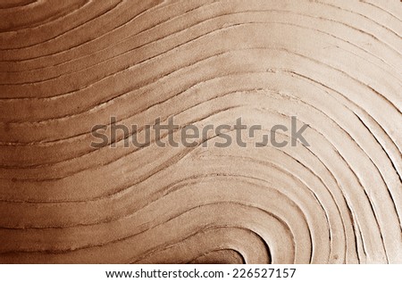 abstract wave pattern on sand cement like ocean