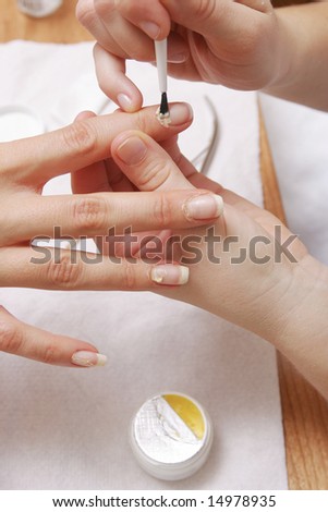 Manicure step by step