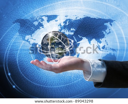 World business connection concept