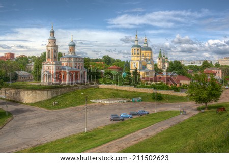 Church of the Assumption and Church of Elijah the Prophet in Serpukhov