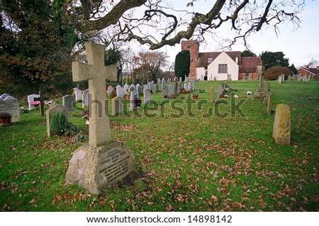 Grave of Sir Arthur Conan Doyle creator of Sherlock Holmes Minstead UK England under oak tree struck twice by lightning