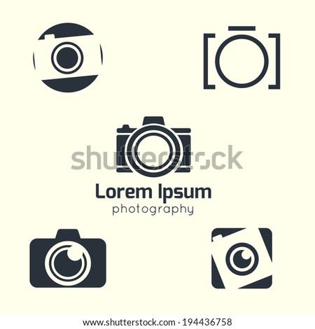 Vector photography icon Photo icon Camera pictogram Vector photography icon Photo icon Camera pictogram
